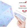 Paradise Umbrella Floral Print Five-Fold Mini UV Protection Sun & Rain Umbrella