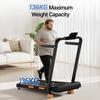 ROBORE X5F Foldable Treadmill with 14% Incline, 2.5HP Quiet Motor, 10km/h Max Speed, 150kg Load, 3-Level Incline, LED Display & Remote Control