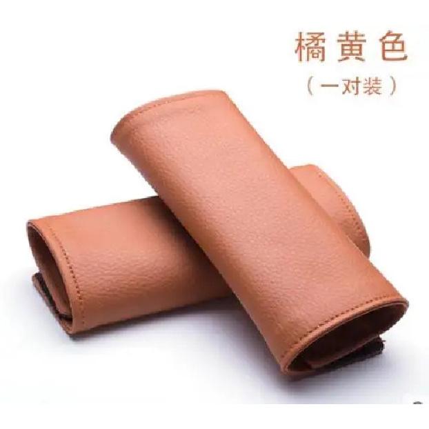 Car Door Inner handle Protective Leather Cover Door handle leather case car decoration Interior upgrades