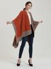 Design Imitation Cashmere Women Scarf Winter Poncho Blanket Thick Wrap Shawls Capa Para Mujer Pashmina Chales Echarpe Hiver Luxe