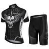 Mieyco-Uniformes com Design de Caveira Preta para Homens, Roupas para MTB, Roupas para Homens Roupa de Ciclismo de Manga Curta 2026 Roupa de Ciclismo para Exterior