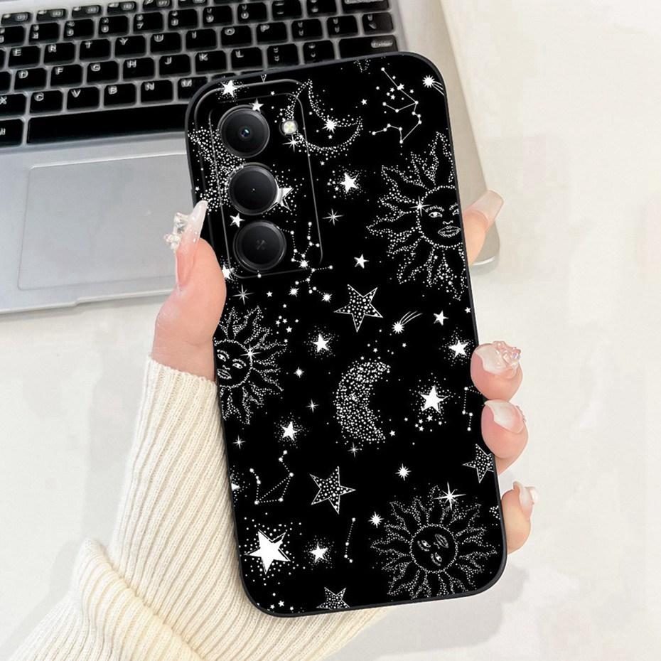 Beautiful Floral Phone Case For Xiaomi Redmi 15 5G / Note 15R Soft Silicone Shockproof Cases For Redmi Note15R 15 5G Bumpers