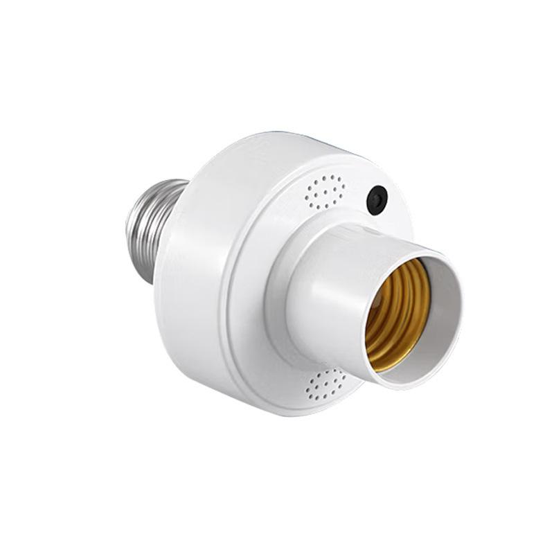 1Pc Offline Intelligent Voice Lamp Head Socket Adapter E27 Led Lamp Holder