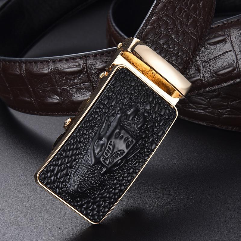 New Belt Men's Automatic Buckle Belt Men's Belts Business Men's Belts