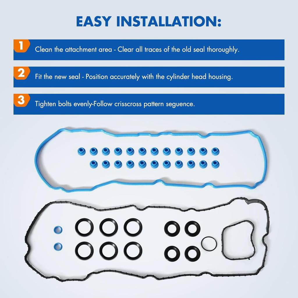 Valve Cover Gasket Sets Fit for Ford F-150 3.5L 2015-2016