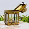 34.29 Cm Handmade Burner Lantern, Burton Nautical Maritime Ship Oil Lamp Burner Hanging Lantern Decorative