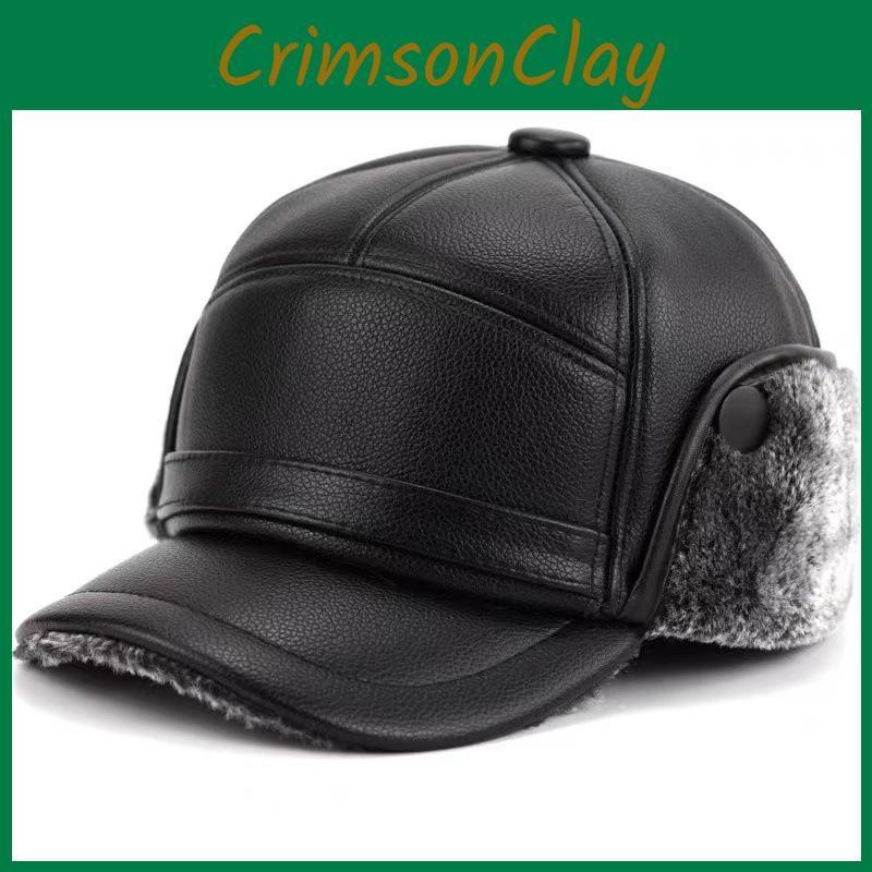 Winter Ear Protection Hat Warmth Plush Peaked Cap Outdoors Fashion Casual Gift