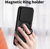 Built-in Magnetic Car Holder Case for Oppo Find X9 Pro Find X 9 X9pro Slide Lens Cemera Protection Cover Shockproof Hard Case