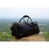 Full Grain Leather Duffle Bag Men's Travel Weekender Holdall