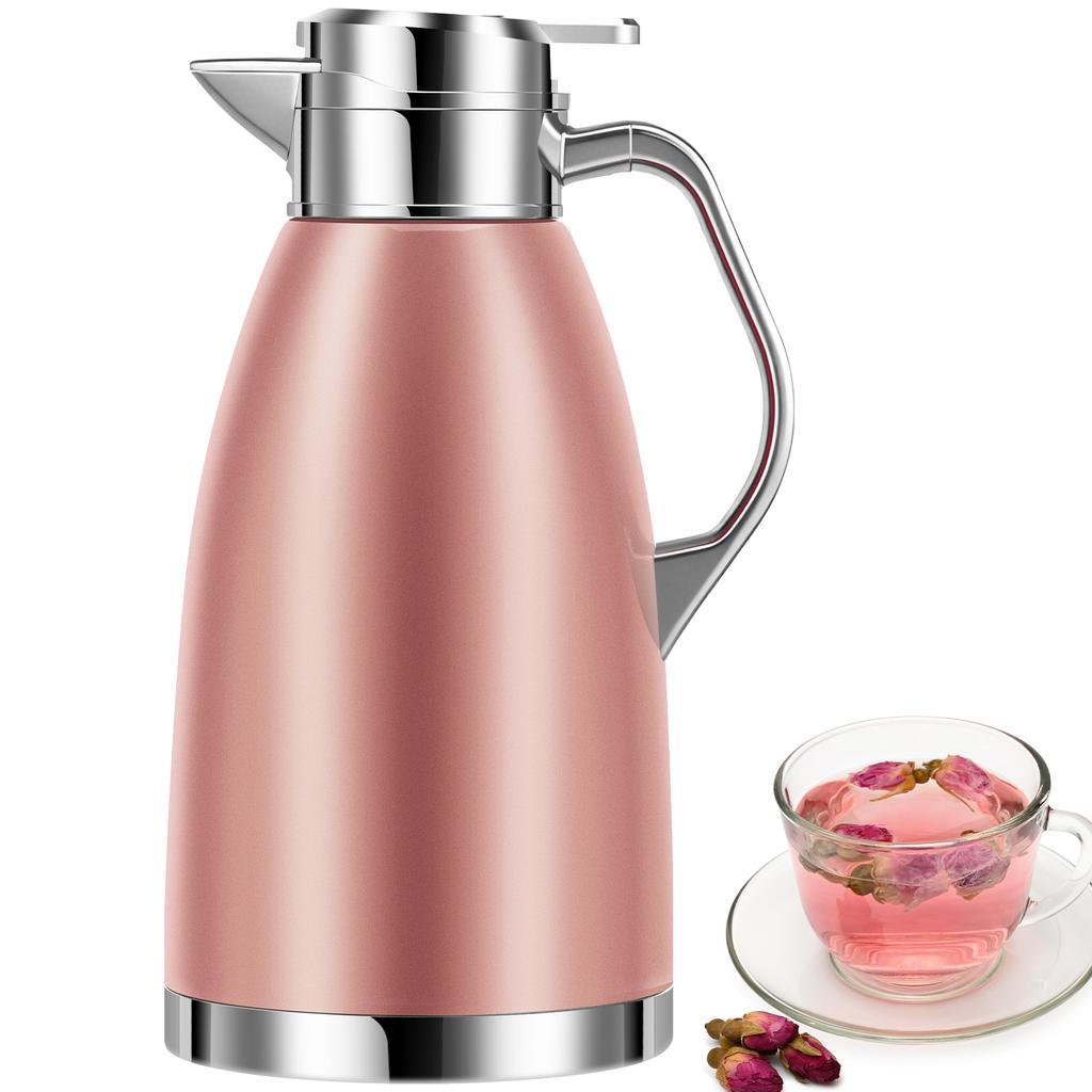 2.3L Coffee Thermal Kettle Stainless Steel Vacuum Flasks Office Thermos Bottle Insulation Tea Pot Kettle Hot Water Thermos Pot