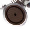 Capsula Caffè Riutilizzabile Adatta per   Linea   Macchina da Caffè Filtro Caffè Ricaricabile in Acciaio Inossidabile 304 con Spazzolino e Cucchiaino