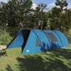 5 Person Tunnel Tent in Blue and Grey 805 x 405 x 211 cm