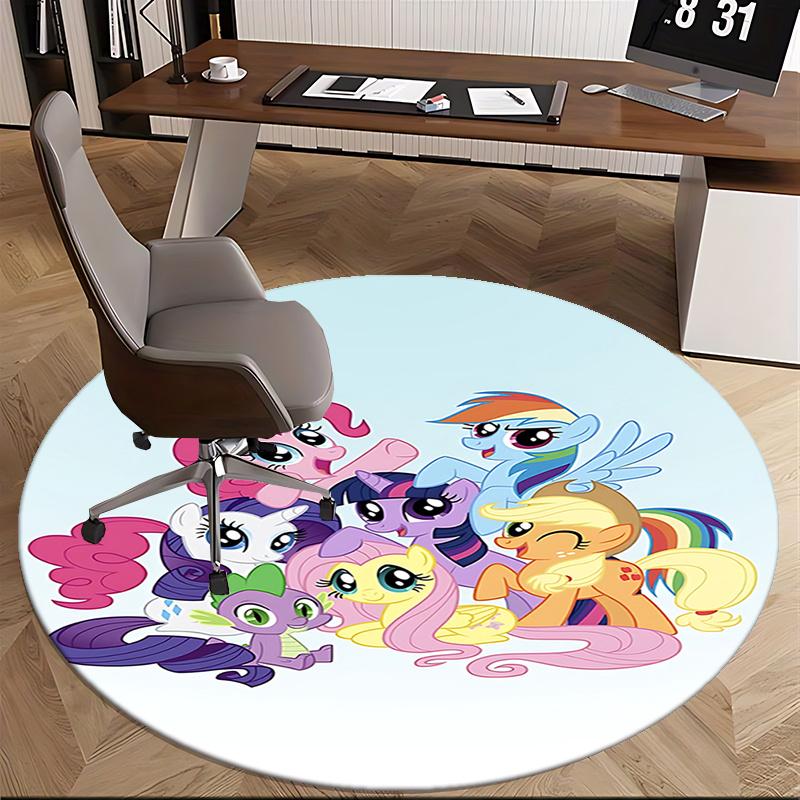 My Little Pony Chair Mat Round Carpet - Home Decor, Sofa Rug, Office Mat, Gift for All Rooms0227b