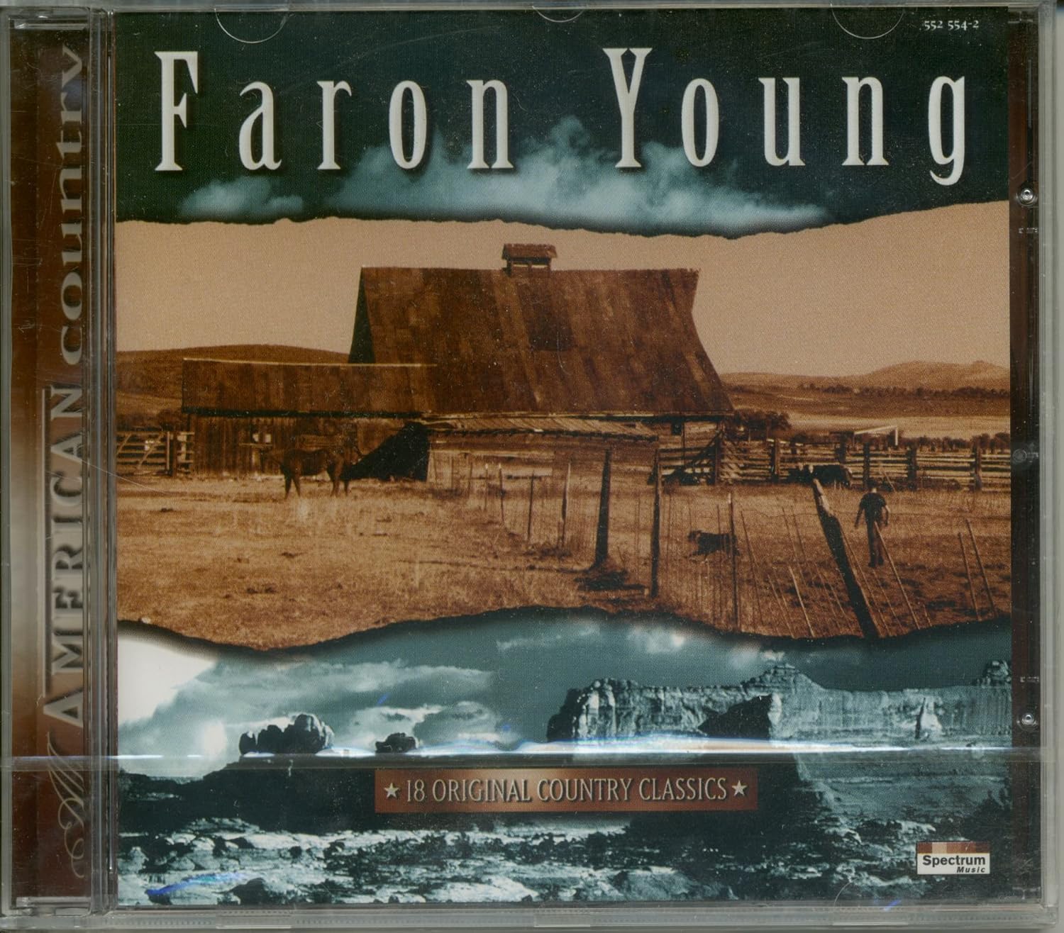 

CD FARON YOUNG - All American Country UK Country Used