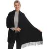 Fashion Women Scarf Thin Shawls Solid Color Women Scarf Winter Hijabs Tassels Long Cashmere Like Pashmina Hijabs Scarves Wraps