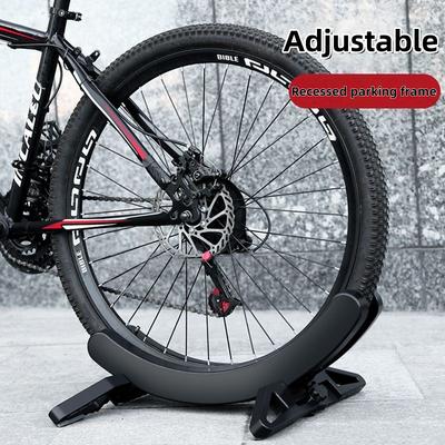 Adjustable Bicycle Frame Diameter 30-80mm Durable Non-skateboard Stable Floor Bicycle Display Stand for Home and Outdoor Practic