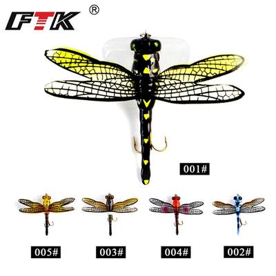 FTK Angelköder für Topwater-Insekten, Hartbarsch, Gewicht: 17 g, Länge: 12,5 cm