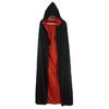 Double Layer Witch Clothes Children Halloween Cloak Hooded Cape Wizard Robe Performance Costumes