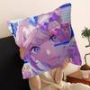 Angry Disgusted Black Doll Face Meme Pillow Cover  Square Cushion Cover Retro Trendy Pillow Case For Living Room Chair
