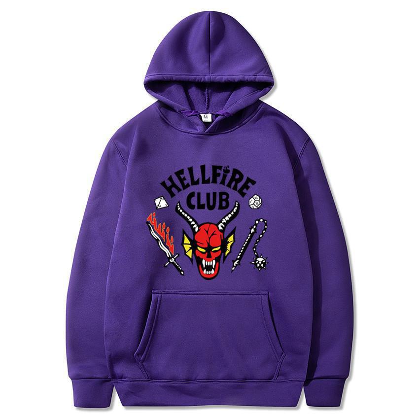 Stranger Things Season 4 Hellfire Club Hooded sweatshirt