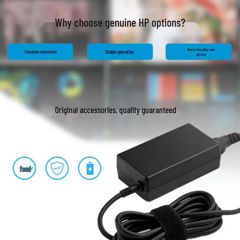 HP Original 65W Laptop Charger