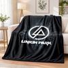 Linkin Park Printed Flannel Blanket Warm Comfort Bed Throw For Indoor Home Decoration