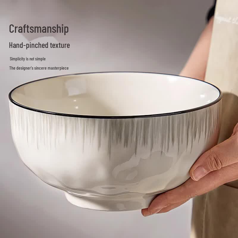 ZhiChengJiaMei Nordic Style Ceramic Soup Bowl