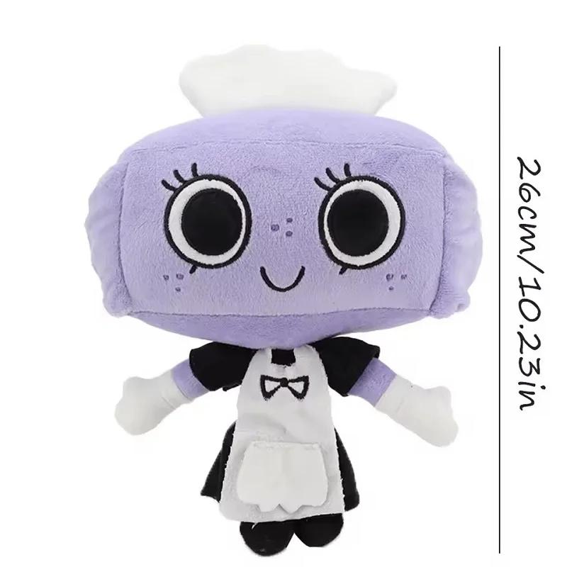 Dand'S World Cosmo Caramel Drizzle Pluche Speelgoed Game Peripheral Lavendel Meisje Tisha Poppen Verjaardagscadeaus Speelgoed Voor Kinderkamer Decoratie
