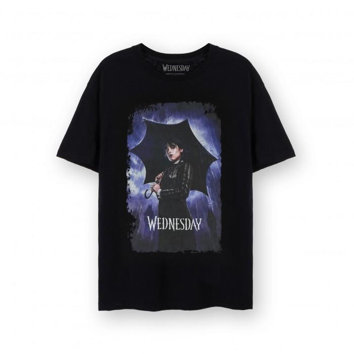 Wednesday Womens/Ladies Umbrella T-Shirt