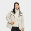 Columbia Solid Logo Outdoor Waterproof Three-In-One Jacket Women jackets White XR2915-278