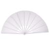 Chinese Martial Arts Kung Fu Fan Tai Chi Dance Fan Plastic Stage Performance Folding Fan Solid Color Fan Photo Prop