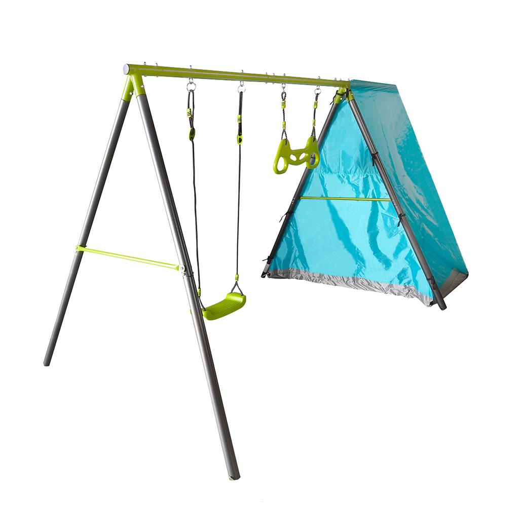 Garden playground with Deluxe tent