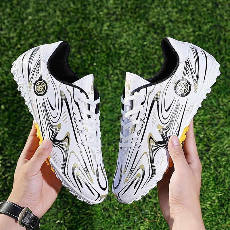 Men Football Shoes TF/FG Professional Low Cut Outdoor Youth Grass Sneakers Sports Training Soccer Boots for Men