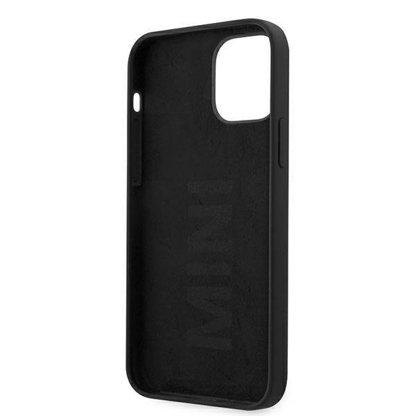Etui do iPhone 12 Pro Max Mini Twarde Silicone Czarne