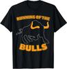New Limited Spain Running of The Bulls Matador Horns Bull T-Shirt