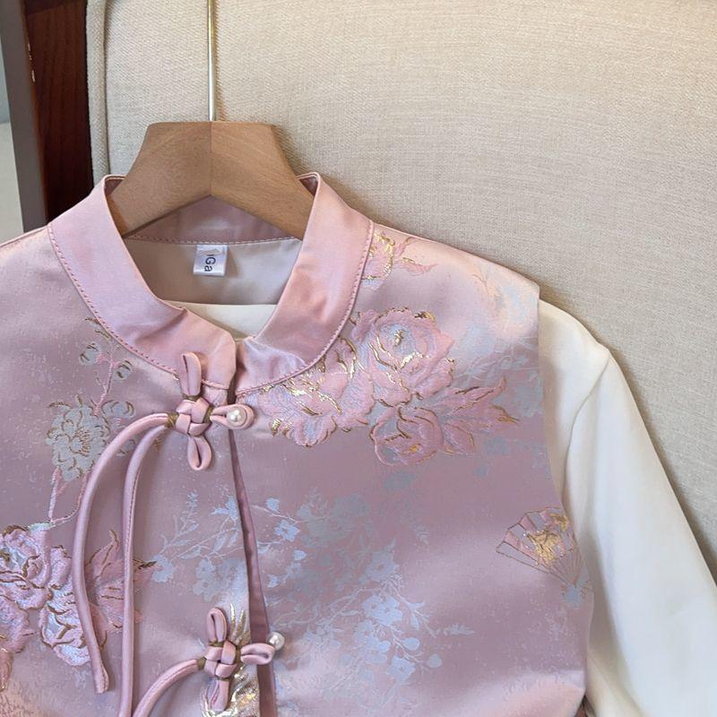 Neue China Damenbekleidung 2025 Ankara Rote Weste Weste Weste mit Neuer Weste Klein Mode