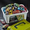Non-Toxic 20-50Pcs/Set Mini Car Set Inertia Pull Back Cars For Children Plastic Vehicle Model Collection Toys Birthday Gift For Kids Toddler