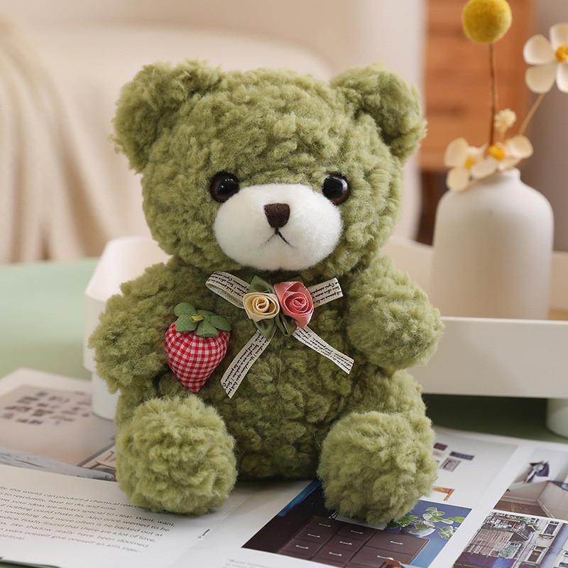 Teddy Large Huggable Bear Stuffed Toy With Adorable Bow Ideal For Children Gift
