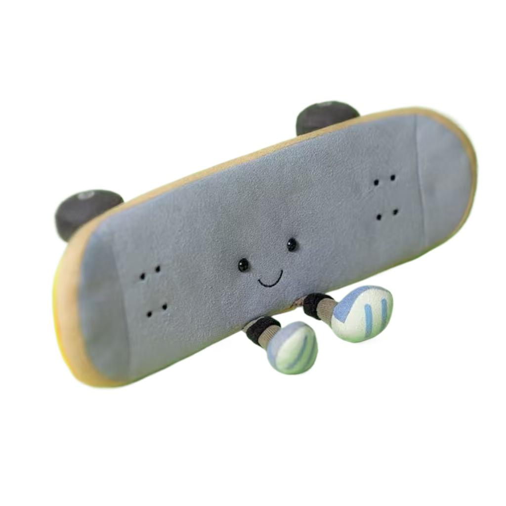 

Summer New Simulated Skateboard Doll Stuffed Plush Toy Cartoon Anime Cute Pillow Children s Birthday Gift Fun Doll