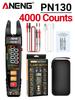 ANENG PN130 Clamp Meter Digital  Multimeter 4000 Ohm Voltage Current meter Hz Test Tools Counts AC/DC Voltage Capacitance NCV
