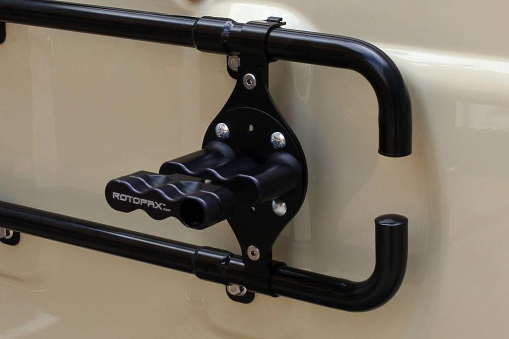 NEOPLOT Rear Carrier Multi-Mounting Bracket for RV RotopaX NPRX-M3 Multi-Mount Bar - 8 Hole Black