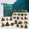 Kerst Adventskalender 2026, 24 Dagen Zee Schildpad/Big Foot/Schotse Hooglander/Hond Ornamenten Duitse Herder Decor Aftelkalender, Verzamelaar