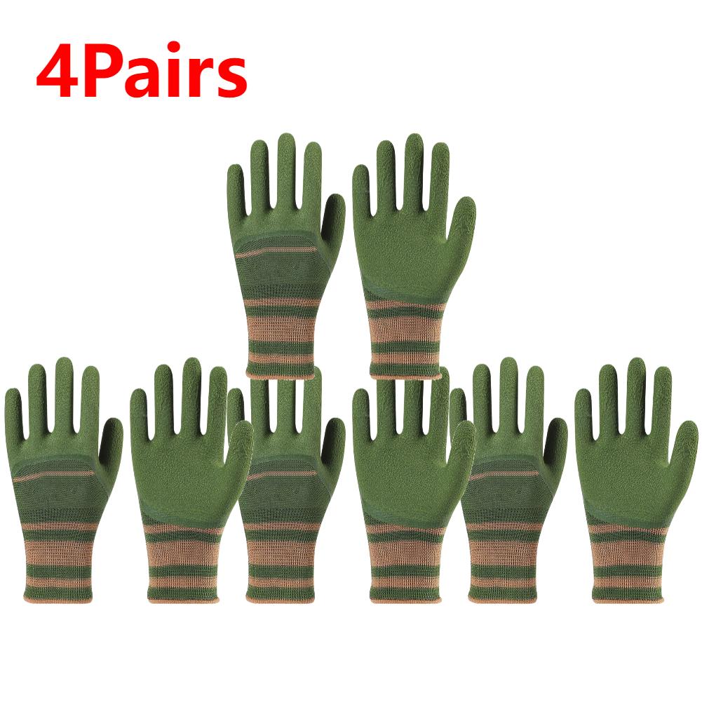 1-5 Pairs of Gardening Gloves Stab-proof Wear-resistant Unisex Garden Gloves Cactus Rose and Blackberry Safe Planting Tool