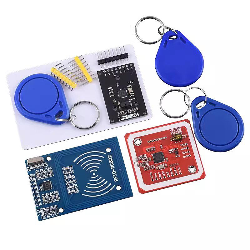 NFC RFID module RC522 MFRC-522 PN532 RDM6300 Kits S50 13.56 Mhz 125Khz 6cm With Tags SPI Write & Read for arduino unoR3 2560