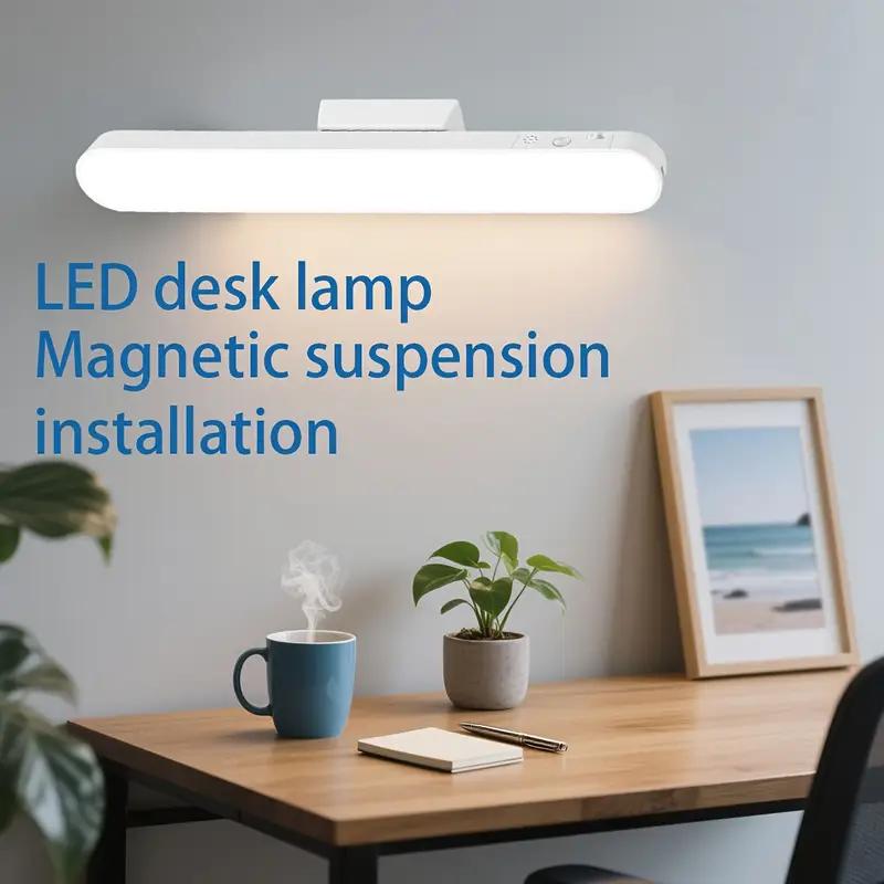 Modern LED Makeup Mirror Light with 3 Color Modes USB Rechargeable Cabinet Light for Makeup Mirror Bedroom Dressing Table