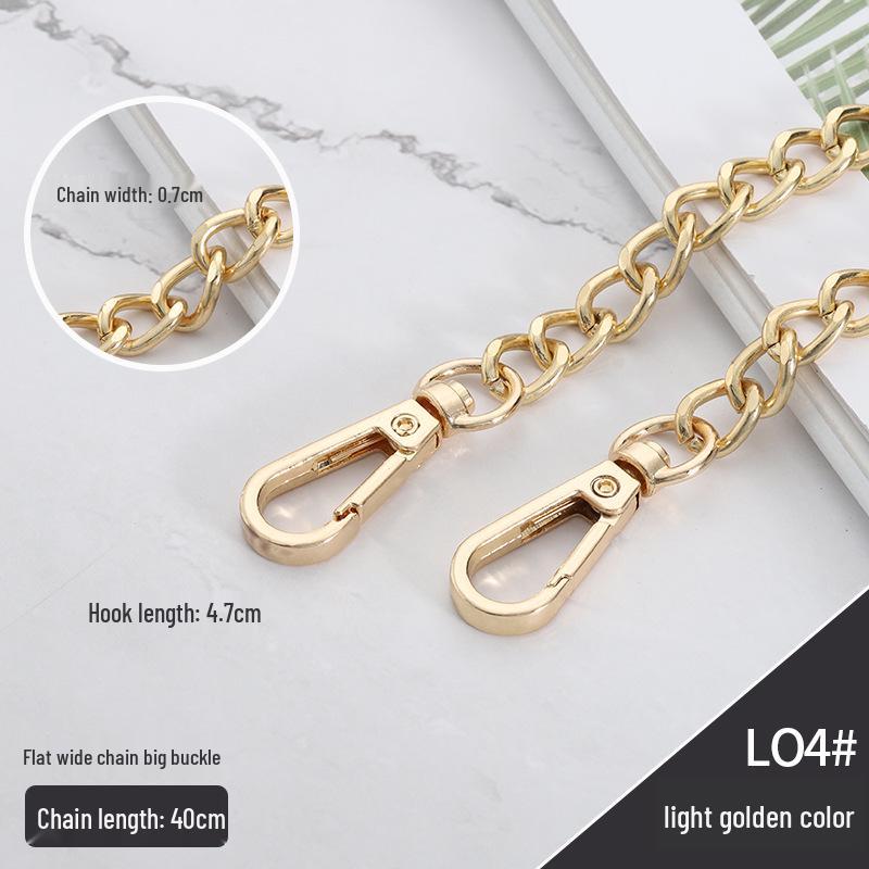 

Металлические цепочки для сумок премиум-класса в разных стилях - Продаются отдельно 120CM