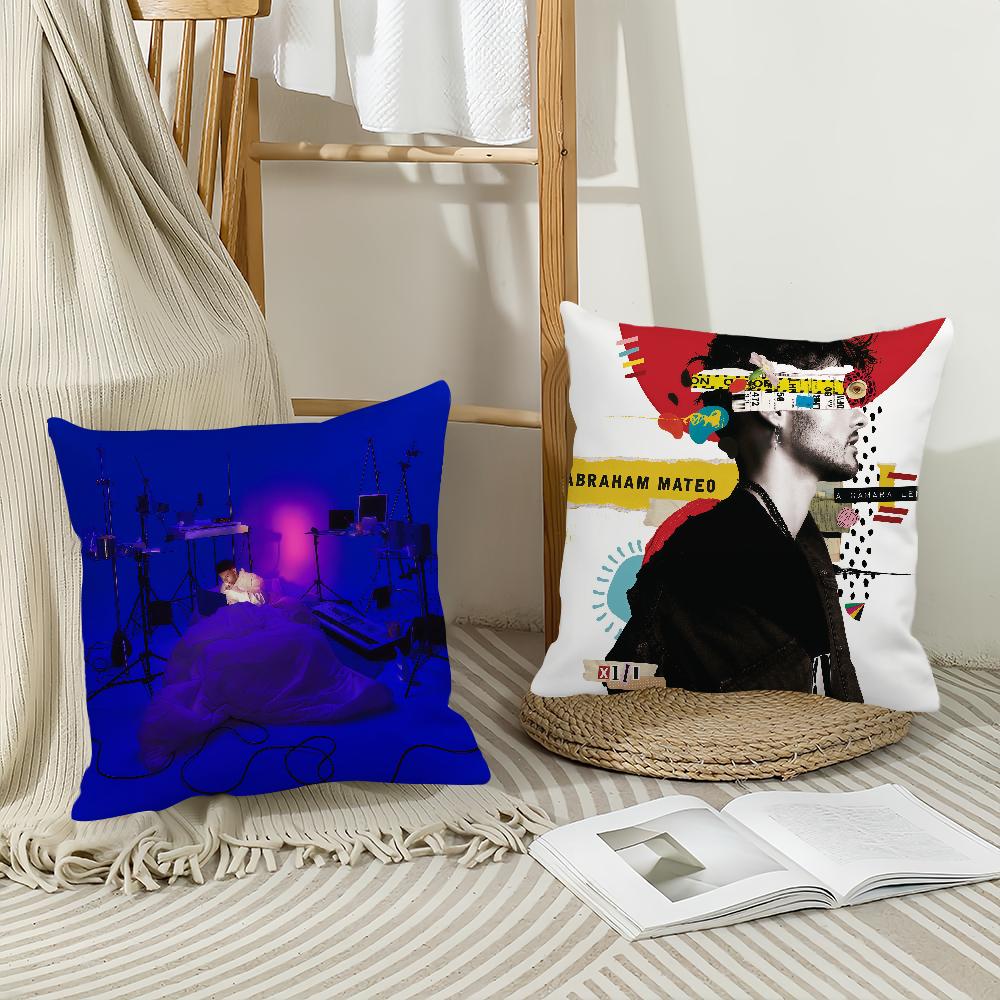 Singer Abraham Mateo Pillow Case Applicable Space For Guest Rooms Interiors Cars Office House Decoration