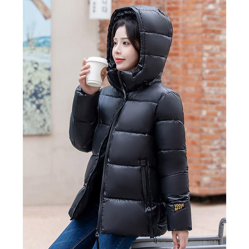 Jesienna i zimowa moda damska bawełniana odzież koreańska bawełniana odzież gruba swobodna odzież chlebowa luźna bawełniana kurtka