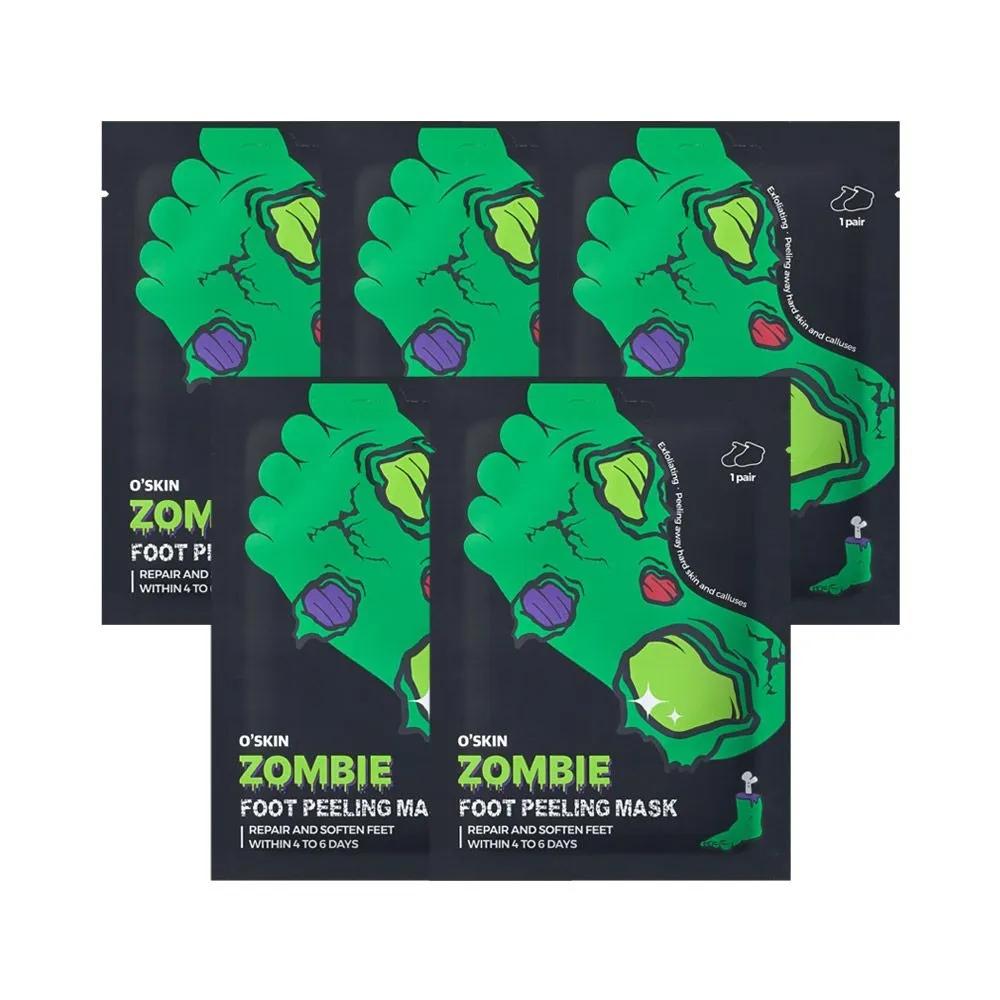 Oskin Zombie Foot Peeling Mask Pack (5 Sheets)