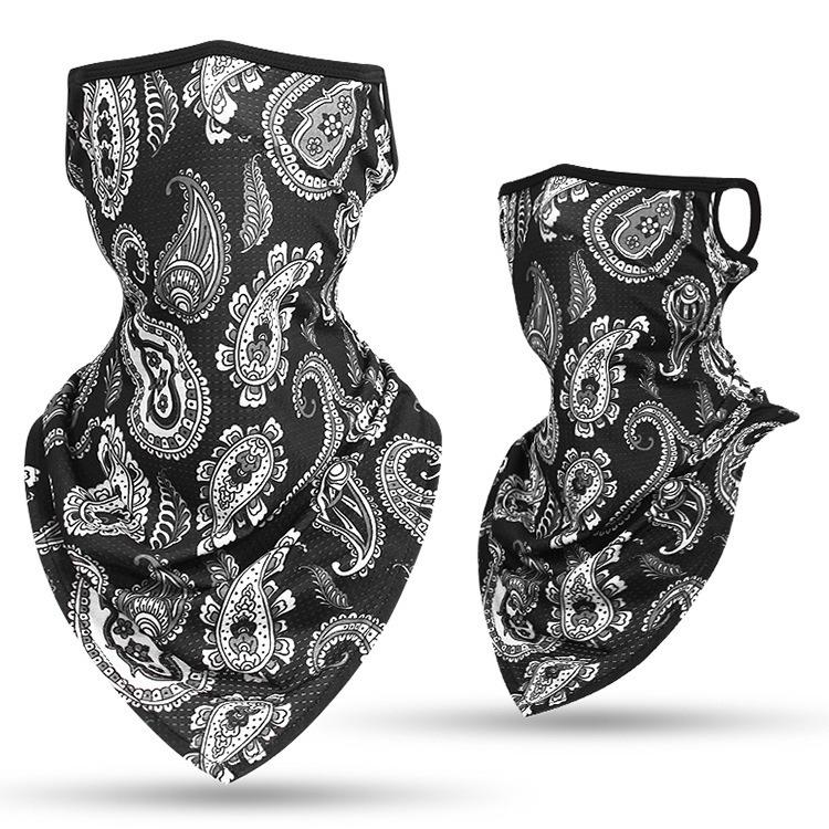 Ice Silk Sun Protection Motorcycle Riding Headband